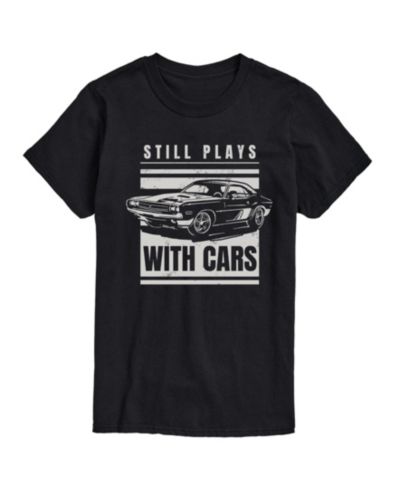 AIRWAVES Men's Still Play With Cars Short Sleeve T-shirt