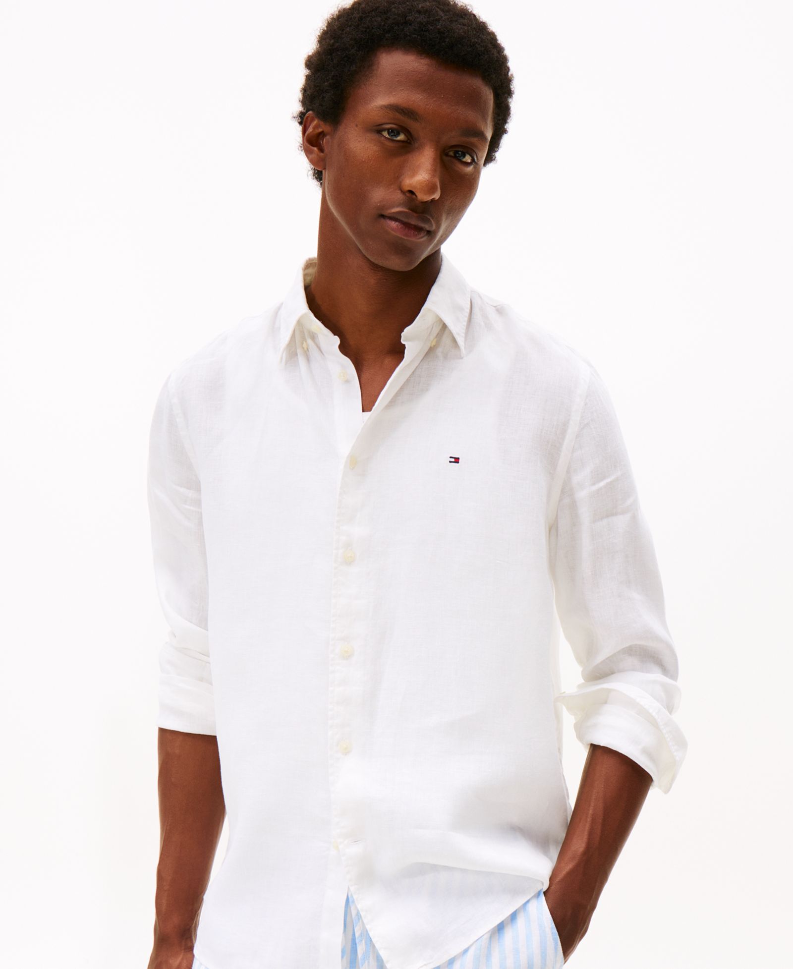 Tommy Hilfiger Men's Long-Sleeve Shirt