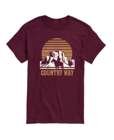 AIRWAVES Men's Country Way Short Sleeve T-shirt