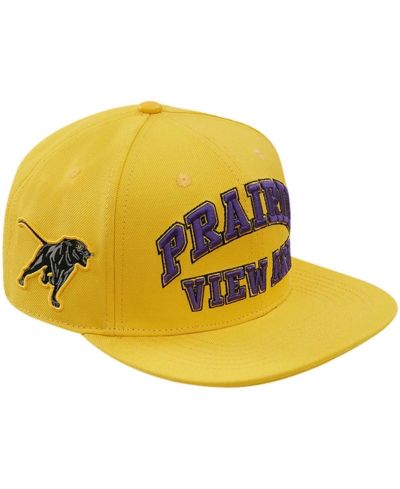 Мужская кепка snapback Pro Standard Gold Prairie View A&M Panthers Evergreen