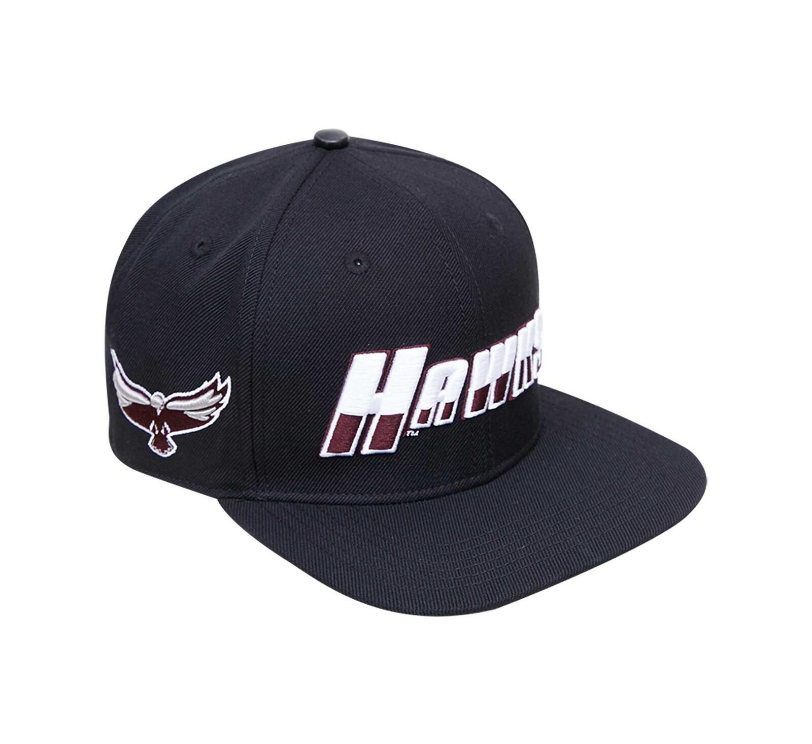 Мужская кепка Pro Standard Black Maryland Eastern Shore Hawks Arch Over Logo Evergreen Snapback