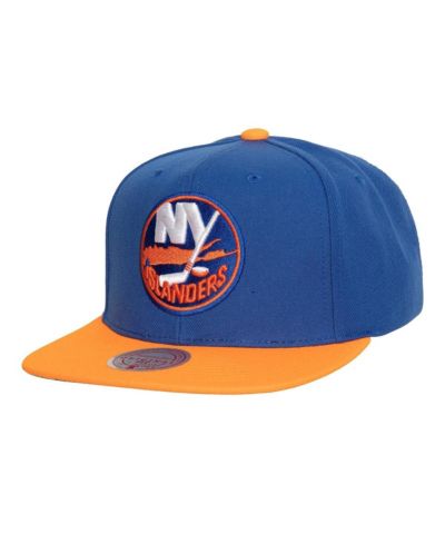 Men's Mitchell & Ness Royal New York Islanders Core Team Ground 2.0 Snapback Hat