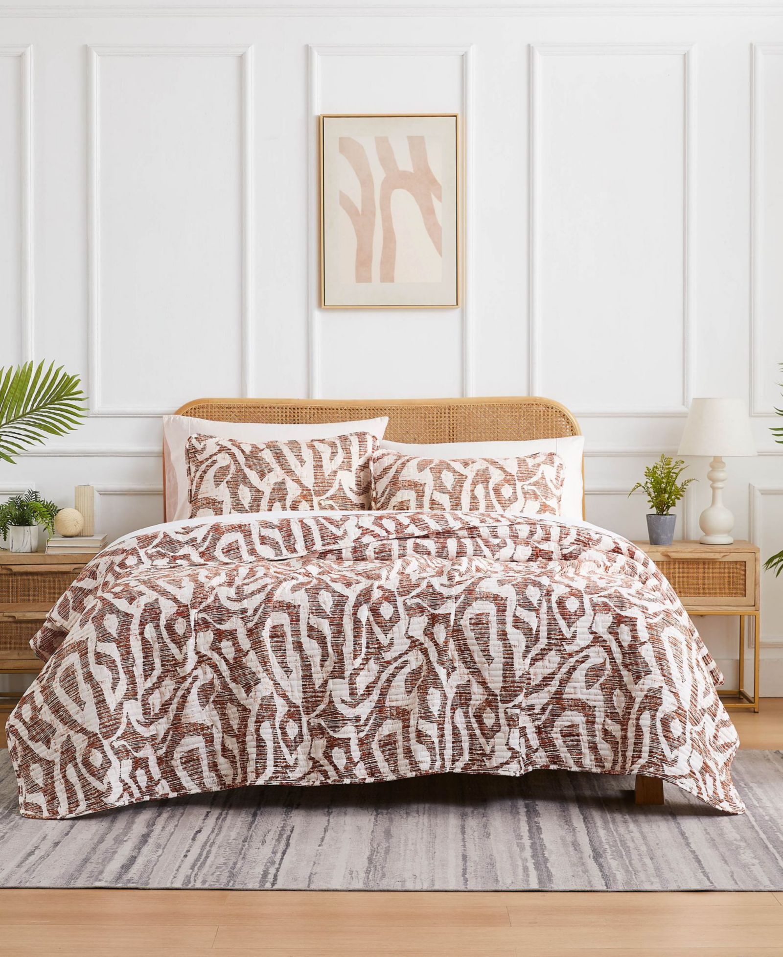 Комплект из 2 покрывал Southshore Fine Linens Khari Oversized, Twin/Twin XL