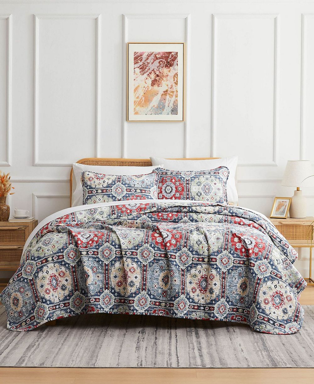 Southshore Fine Linens Комплект из 2 предметов для постели Kilim Oversized, Twin/Twin XL