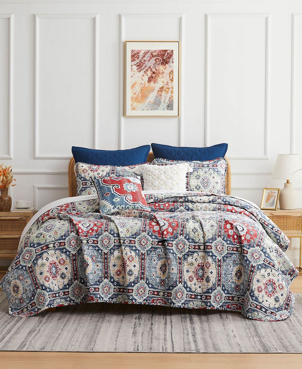 Southshore Fine Linens Kilim комплект из 7 предметов для постели, King/California King