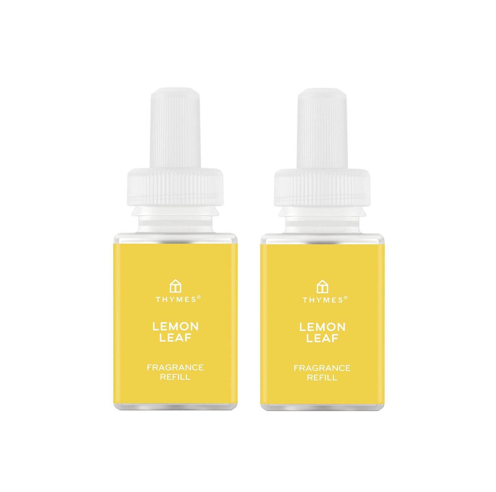 Pura and Thymes - Lemon Leaf - Ароматизатор для умных диффузоров - освежитель воздуха для спальни и гостиной, 2 шт