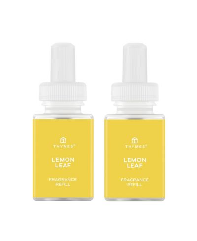 Pura and Thymes - Lemon Leaf - Ароматизатор для умных диффузоров - освежитель воздуха для спальни и гостиной, 2 шт