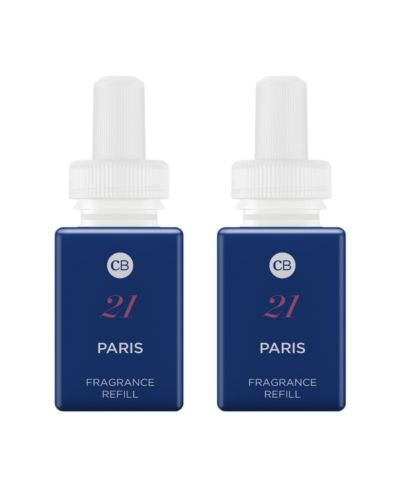 Pura and Capri Blue - Paris - аромат для умных диффузоров - освежитель воздуха и ароматерапия для спален и гостиных, 2 шт.