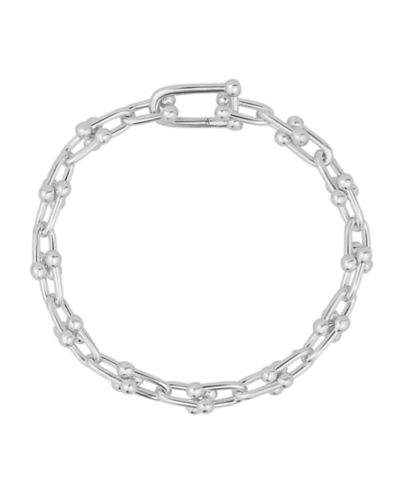Браслет с звеньями Ball Link, серебристое или 18K Gold-Plated покрытие