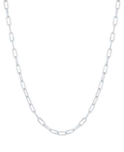 Массивное цепное ожерелье And Now This серебристое или с напылением 18K Gold