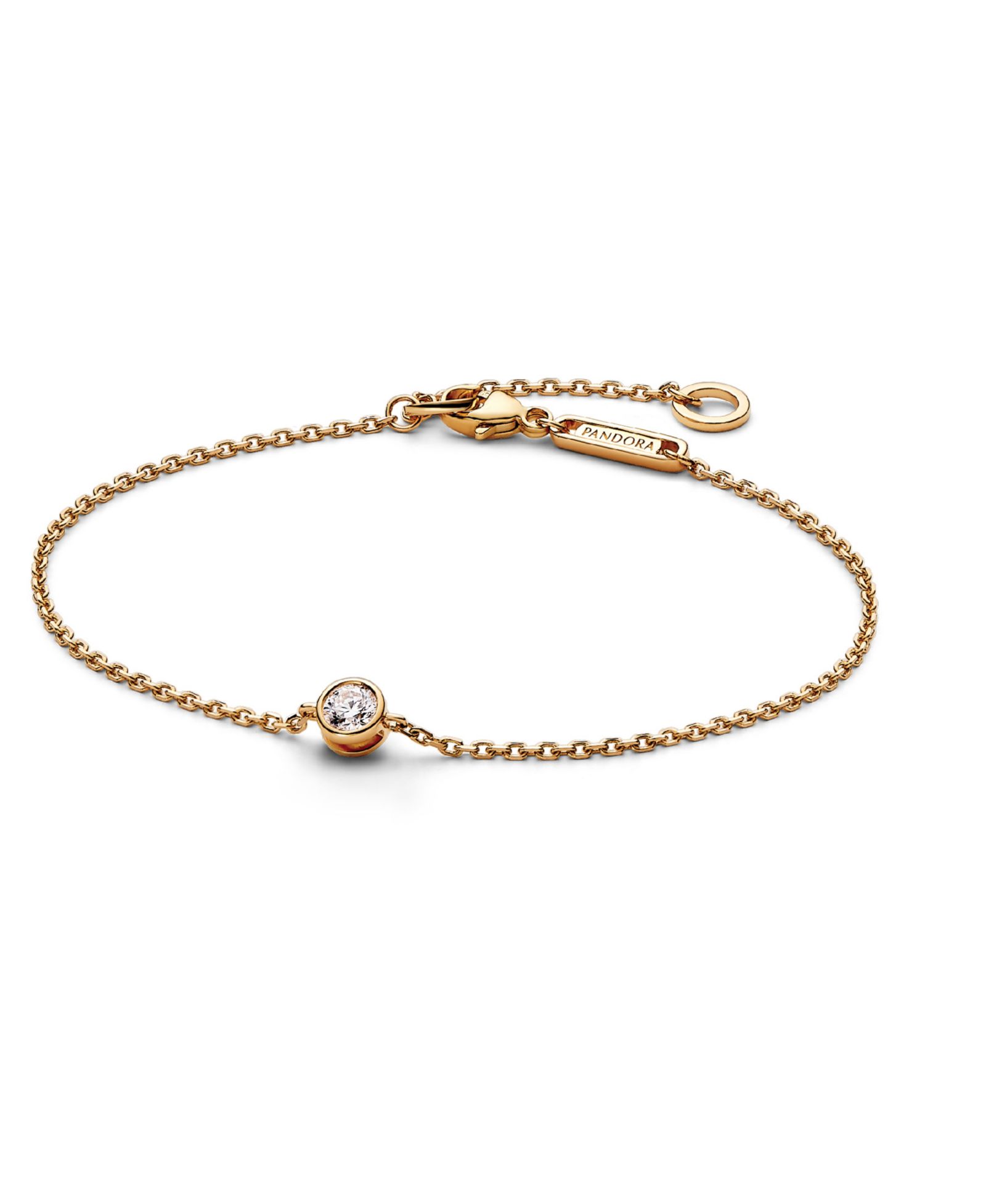 Pandora Браслет Era Lab-Grown Diamond Bezel Chain