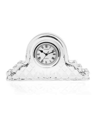 Godinger Dublin Crystal Mantle Clock