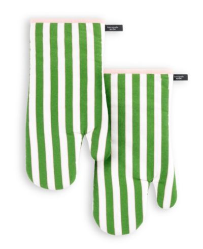 kate spade new york набор из 2 прихвалок Botanical Stripe, 7" x 13"