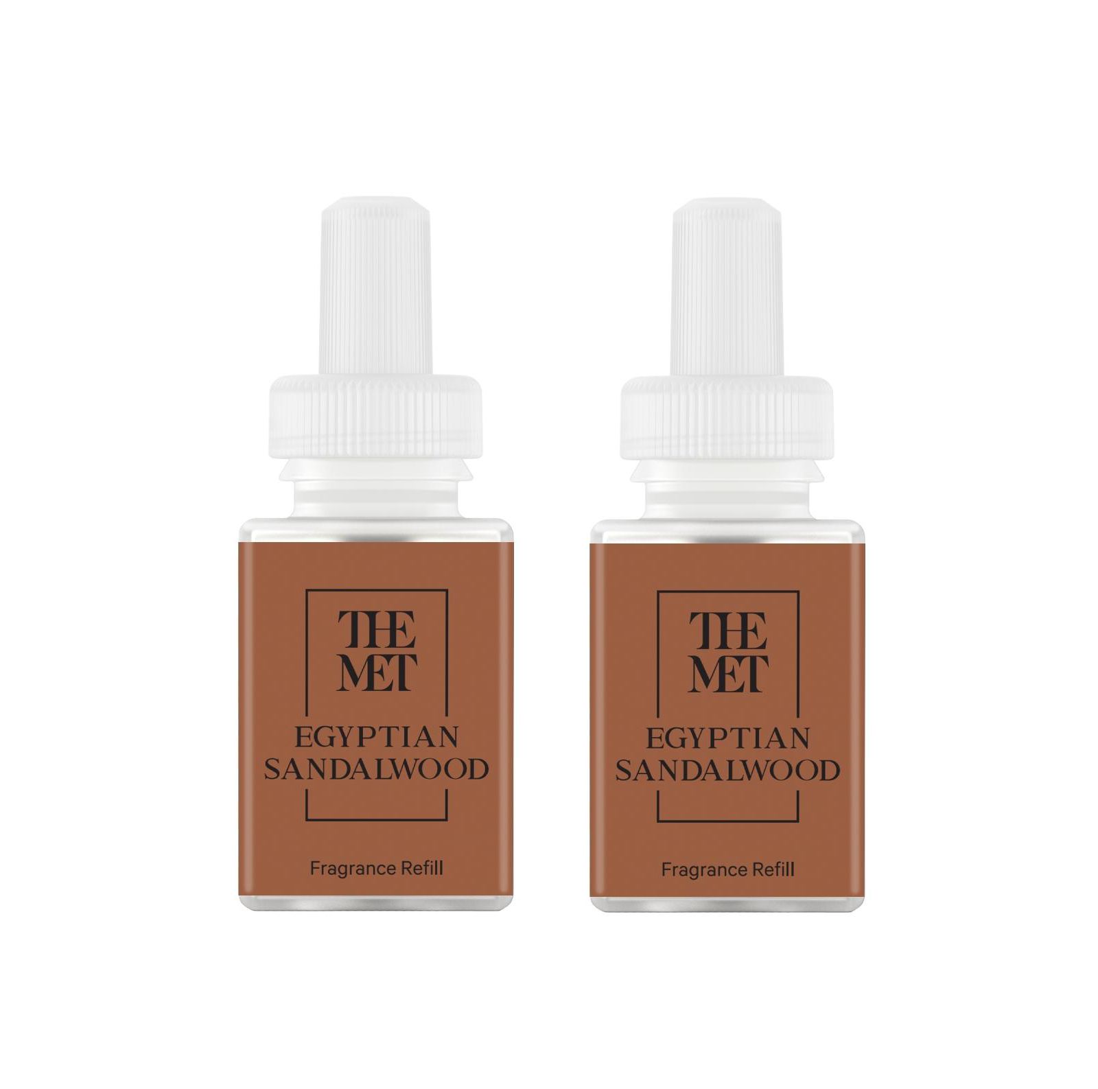 Pura and The Met - Egyptian Sandalwood - аромат для умного диффузора воздуха, набор из 2 шт
