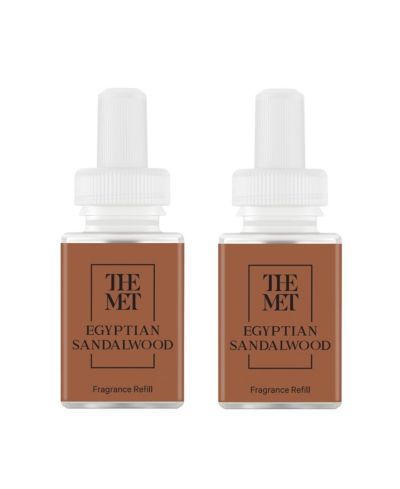 Pura and The Met - Egyptian Sandalwood - аромат для умного диффузора воздуха, набор из 2 шт