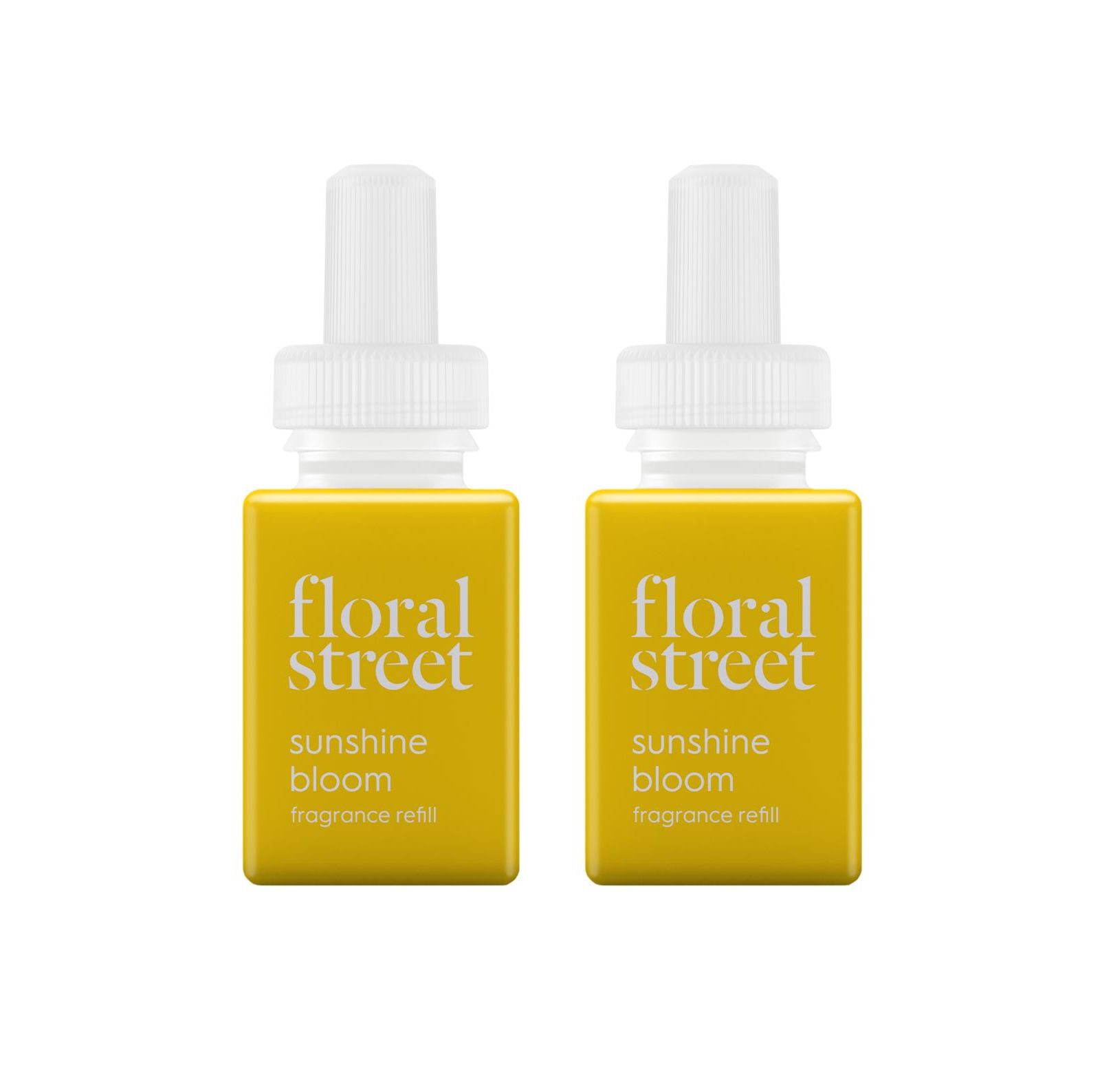 Pura and Floral Street - Sunshine Bloom - Fragrance for Smart Home Air Diffusers - Aromatherapy Scents for Bedrooms and Living Rooms - 2 Pack