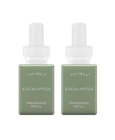 Pura and Thymes - Eucalyptus - Ароматизатор для умных диффузоров, освежитель воздуха и ароматерапия для спальни и гостиной, 2 шт.