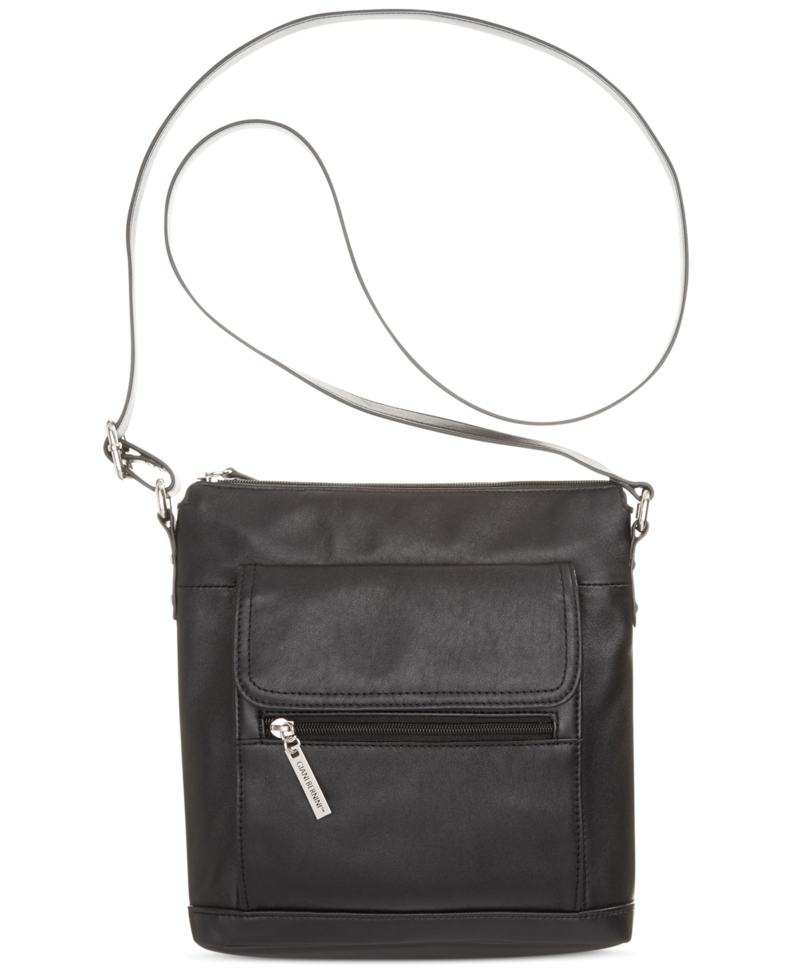 Giani Bernini Venice Nappa Leather Crossbody, Exclusively at Macy's