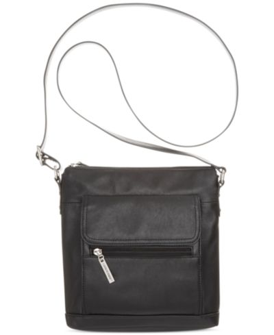 Giani Bernini Venice Nappa Leather Crossbody, Exclusively at Macy's