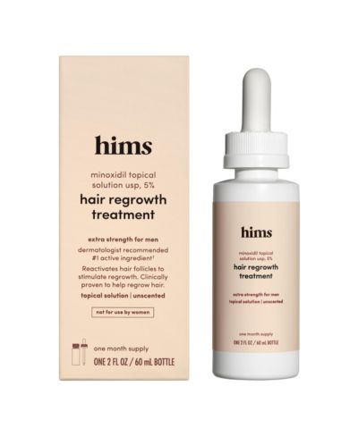 Hims & Hers Hair Regrowth Treatment Minoxidil 5% Topical Serum