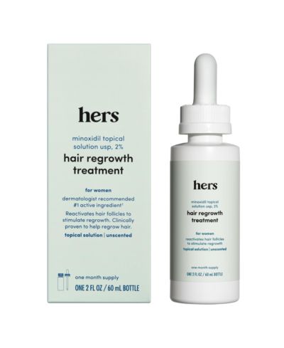 Hims & Hers Hair Regrowth Treatment Minoxidil 2% Topical Serum