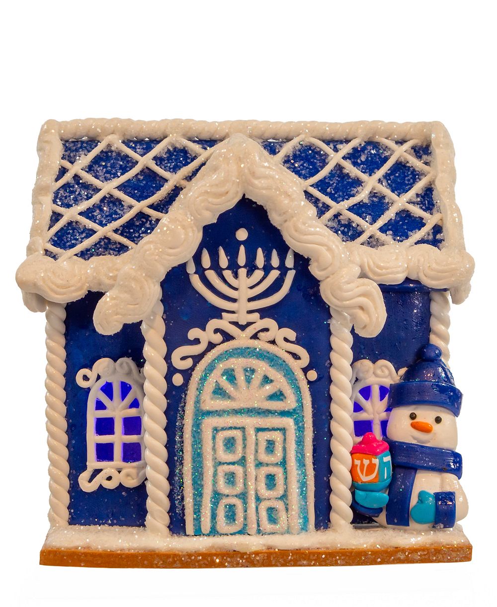 Kurt Adler 4" Claydough LED House Table Piece