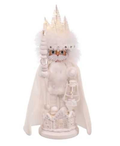 Kurt Adler 15" Hollywood Winter LED Hat Nutcracker