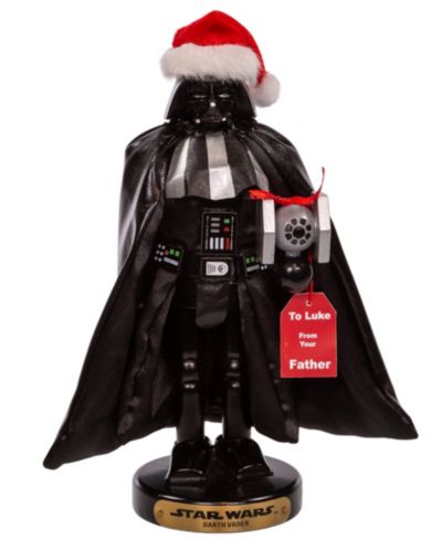 Kurt Adler Щелкунчик Star Wars Vader с Tie Fighter, 10"