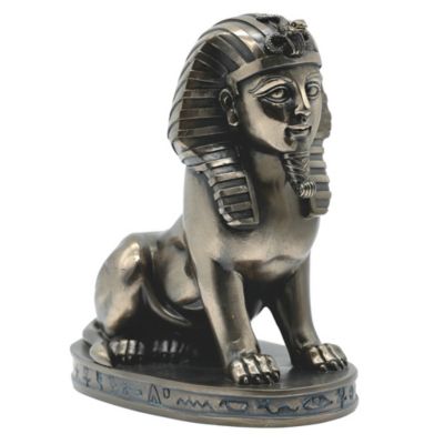 FC Design 6"H Great Sphinx of Giza in Bronze Egyptian Sphinx Statue Home Decor Figurine Home Decor Perfect Gift for House Warming, Holidays and Birthdays