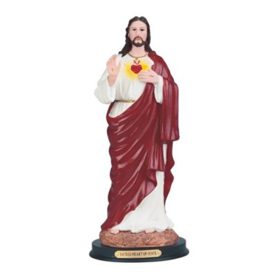 FC Design 12"H Sacred Heart of Jesus Statue Holy Figurine Religious Decoration Home Decor Perfect Gift for House Warming, Holidays and Birthdays