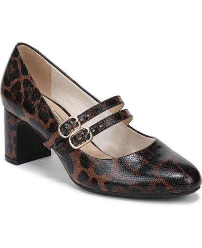 Brown Leopard Faux Leather