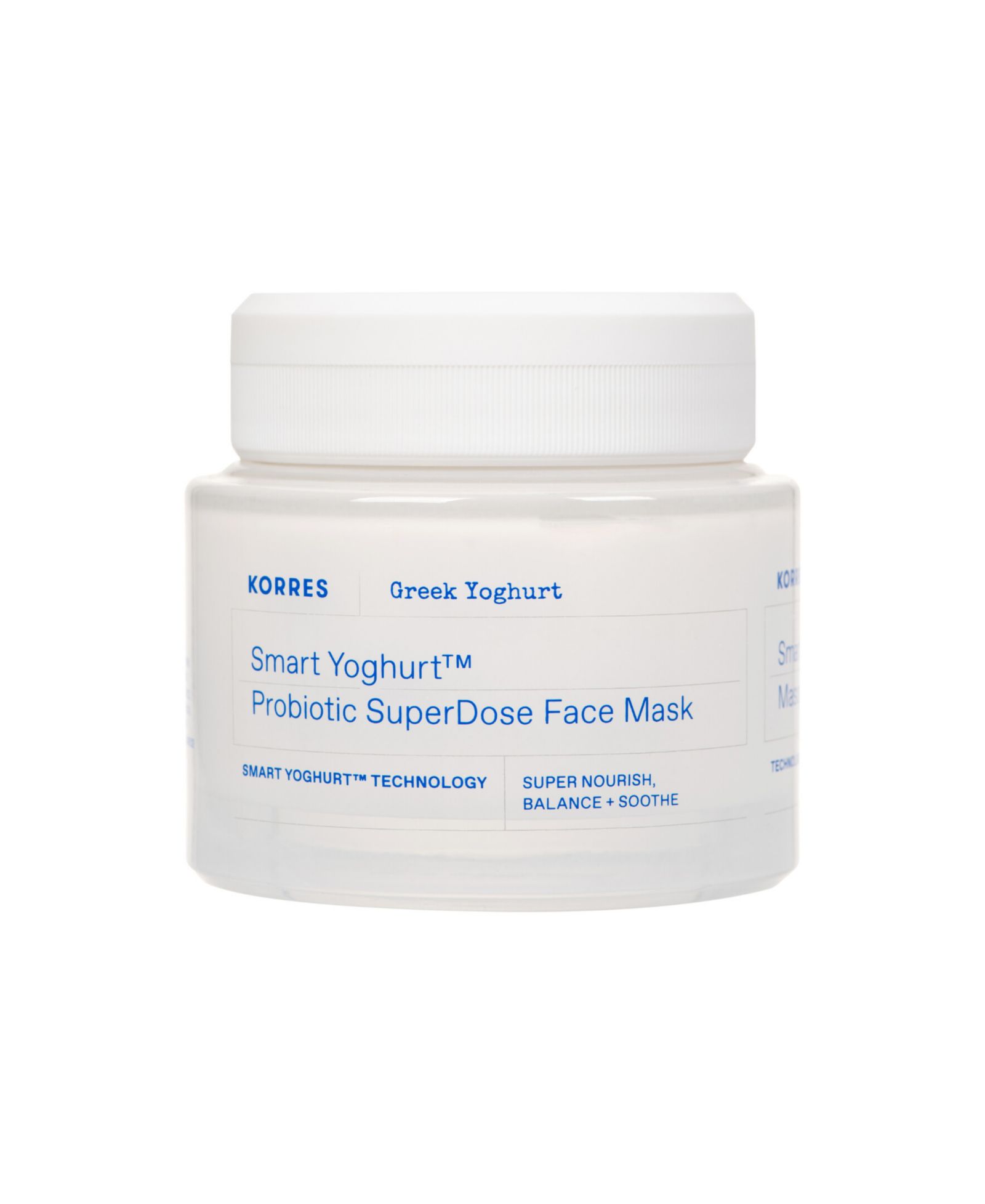 KORRES Greek Yoghurt Probiotic SuperDose Face Mask, 3.38 fl oz.
