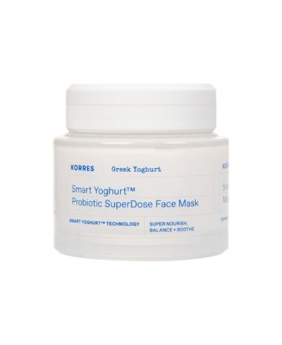 KORRES Greek Yoghurt Probiotic SuperDose Face Mask, 3.38 fl oz.