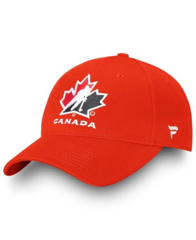 Мужская кепка Fanatics Red Hockey Canada Core Adjustable Hat