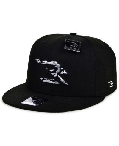 Men's Nike 3BRAND by Russell Wilson Black, Camo Fashion Snapback Adjustable Hat