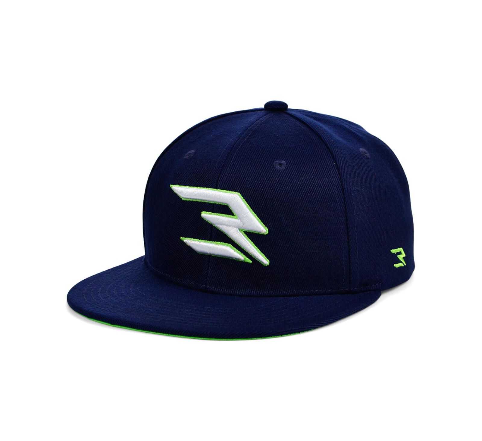 Nike 3BRAND by Russell Wilson Мужская кепка Snapback регулируемая, темно-синяя и белая