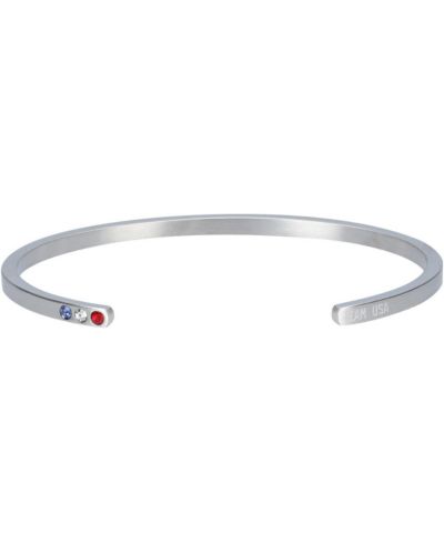 Women's WristBend Team USA Metal Cuff Bracelet