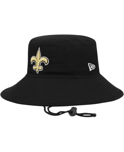Мужская панама New Era Black New Orleans Saints Main Bucket Hat