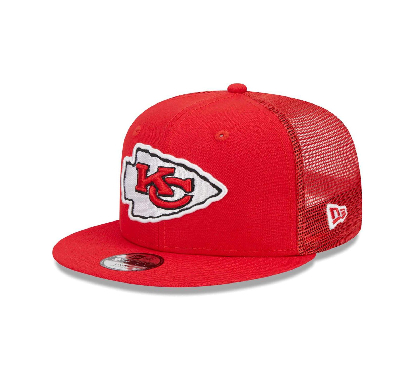 Детская кепка New Era Kansas City Chiefs Main Trucker 9FIFTY Snapback