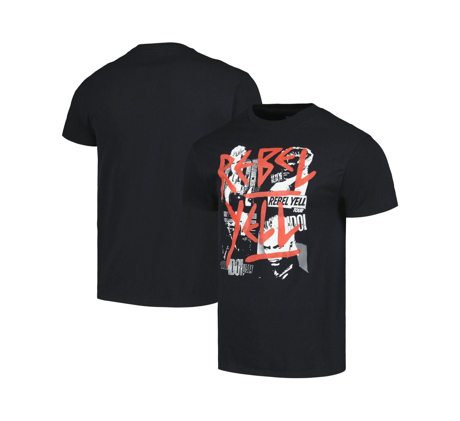 Мужская футболка Manhead Merch Black Billy Idol