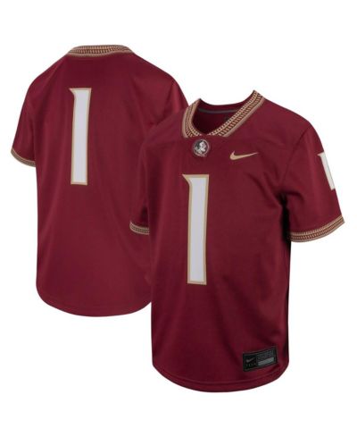 Детский Nike #1 Garnet Florida State Seminoles Football Game Jersey