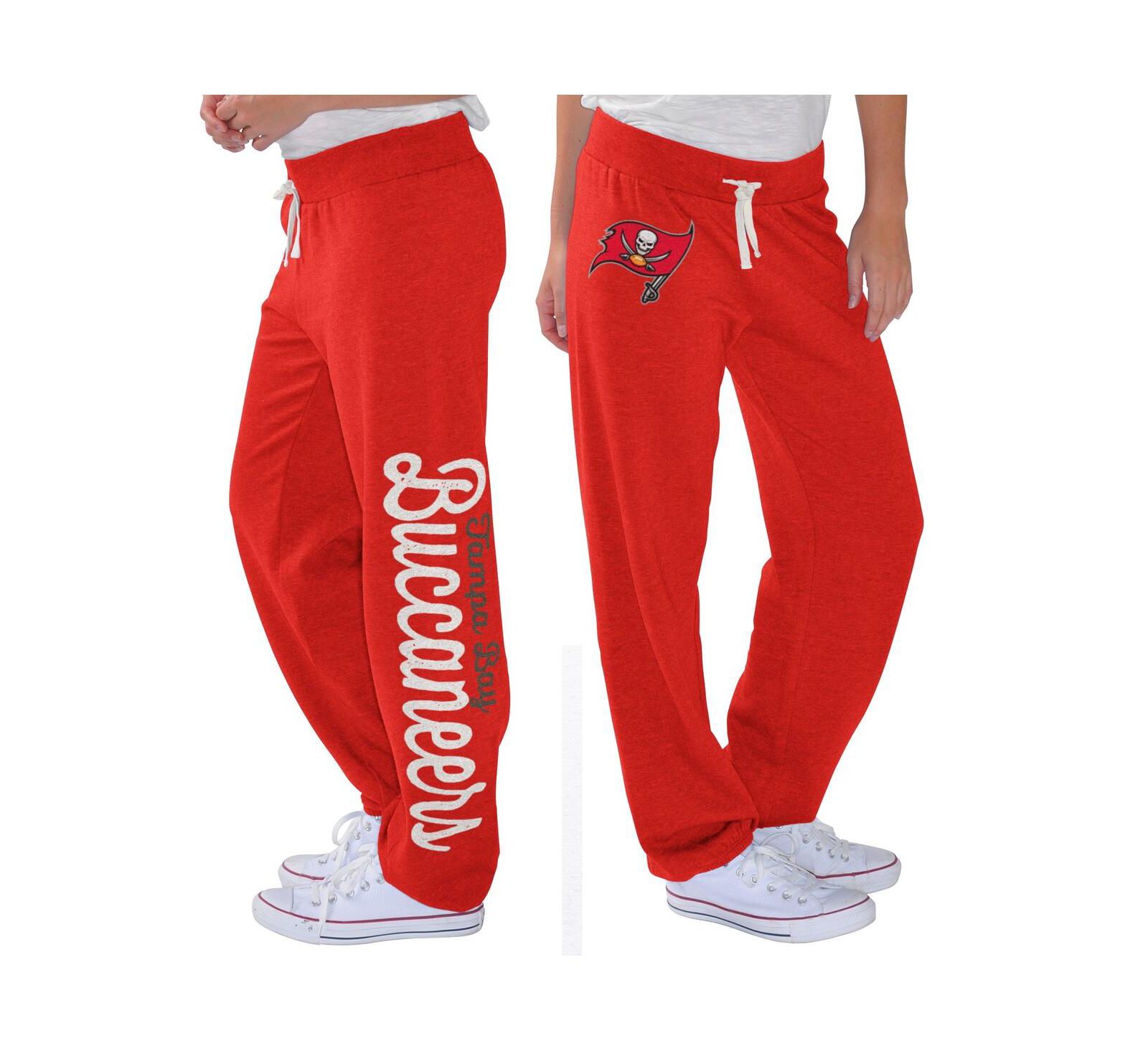 Женские брюки G-III 4Her by Carl Banks Red Tampa Bay Buccaneers Scrimmage Fleece