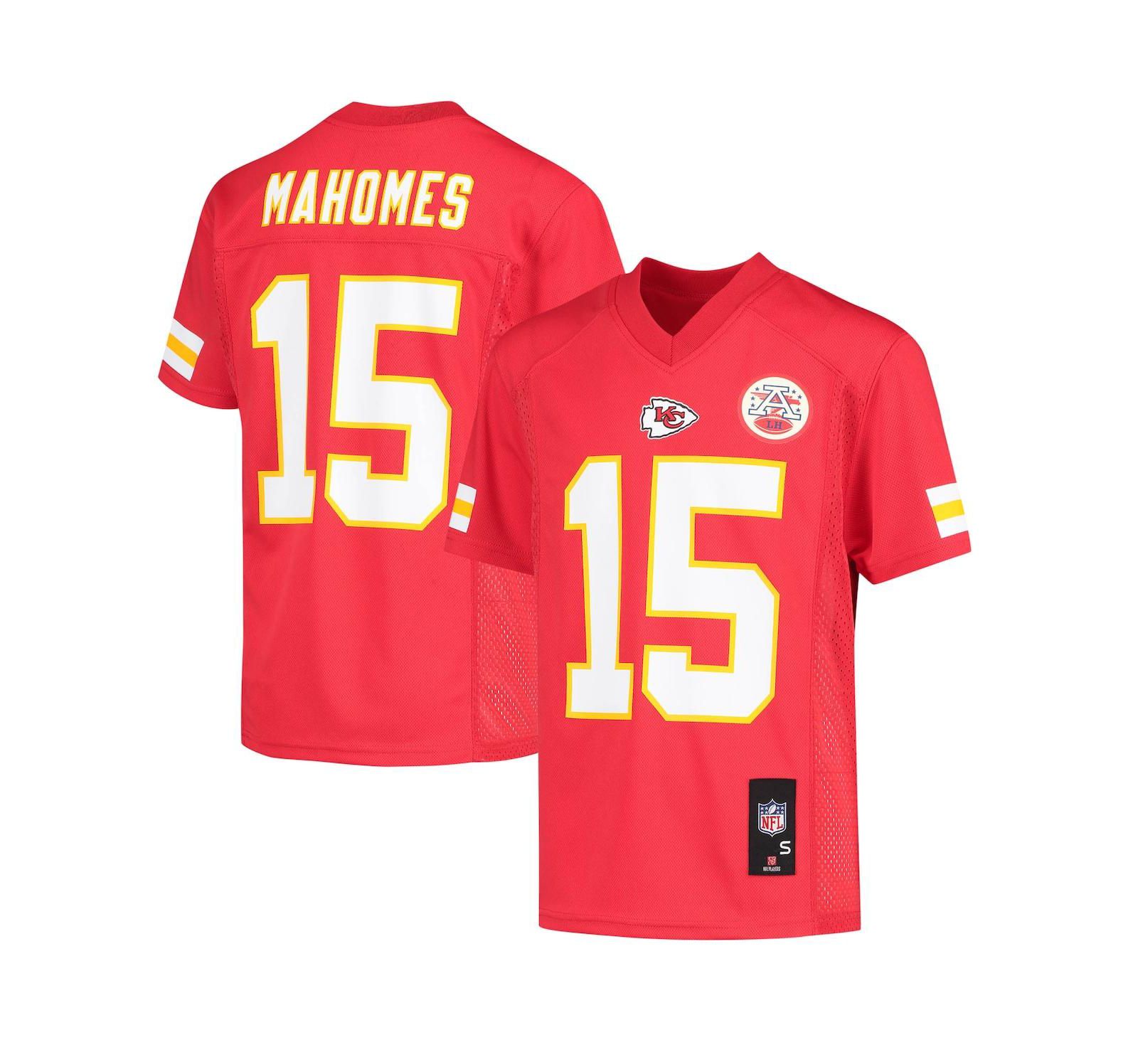 Детская джерси Outerstuff Patrick Mahomes Red Kansas City Chiefs Replica Player