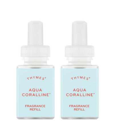 Ароматизатор Pura Thymes - Aqua Coralline для умных диффузоров воздуха - Ароматерапия для спальни и гостиной - Устранитель запаха, 2 шт.