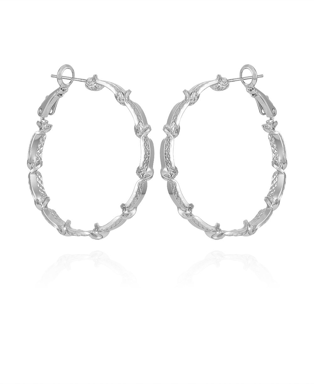 Серьги-кольца T Tahari Modern