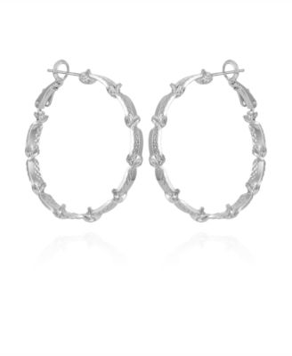 Серьги-кольца T Tahari Modern