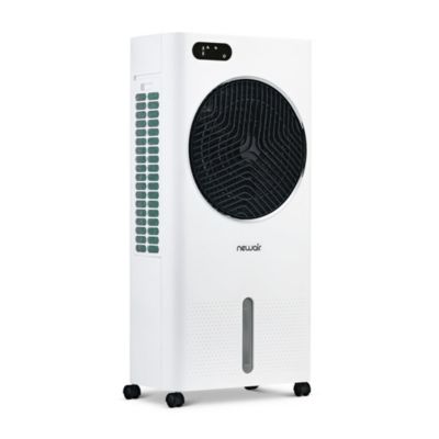 Newair Evaporative Air Cooler and Portable Cooling Fan, Honeycomb Pad, 1600 CFM CycloneCirculation 3.16 Gallon Removable Water Tank, Remote and Time