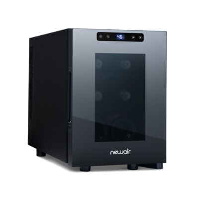 Newair винный шкаф Shadow-T Series, на 6 бутылок с дверцей из закаленного стекла