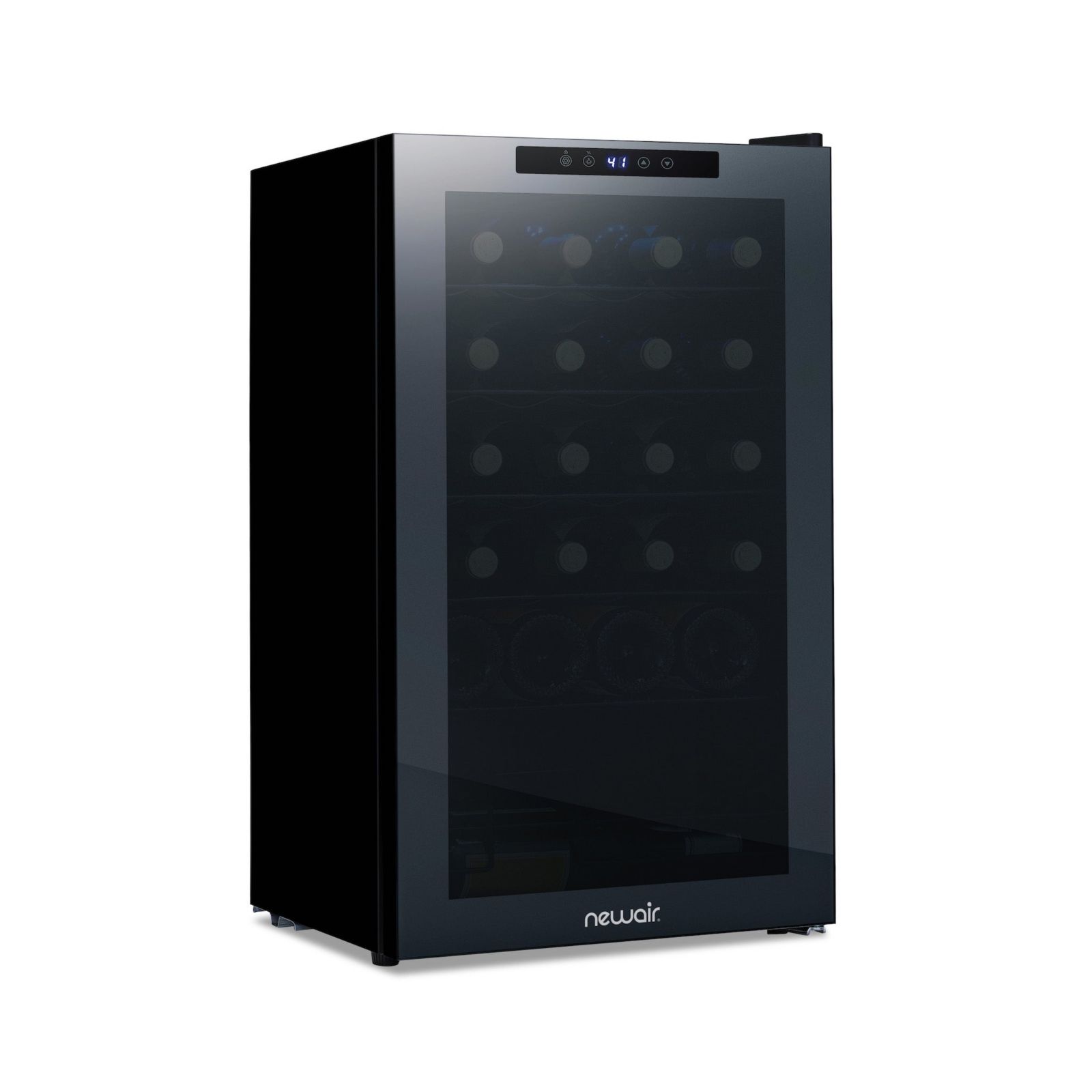 Newair 33-Bottle 19.5" Freestanding Dual Zone Wine Fridge