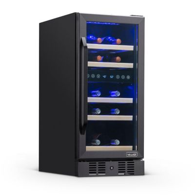 Винный холодильник Newair Built-In Dual Zone, 29 бутылок, черный, 14.8"